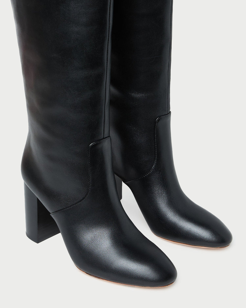 Loeffler Randall / Goldy Black Wide-Calf Boot