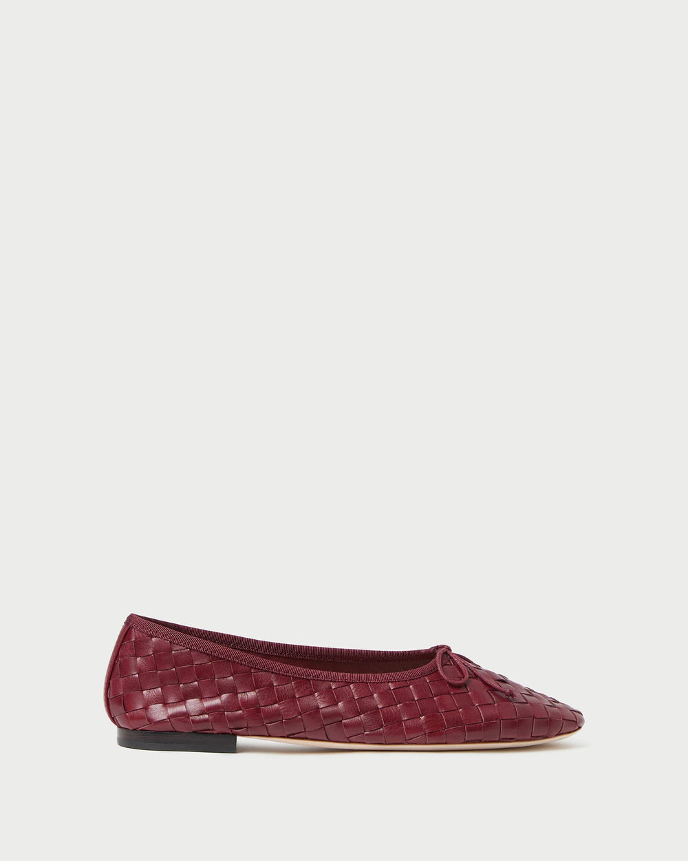 Loeffler Randall / Landry Wine Woven Ballet Flat