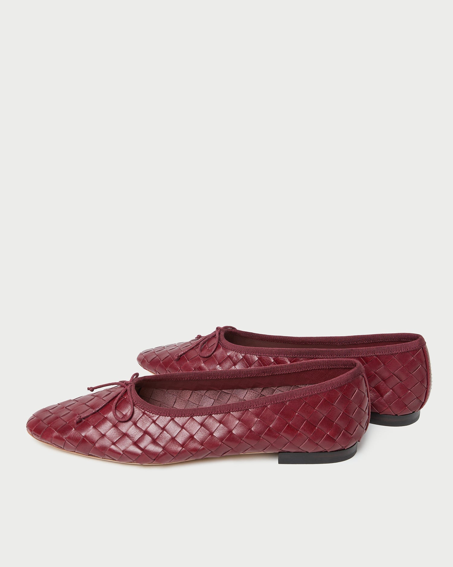 Loeffler Randall / Landry Wine Woven Ballet Flat