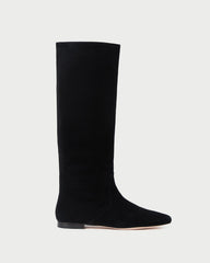 Loeffler Randall / Lillian Black Suede Tall Boot