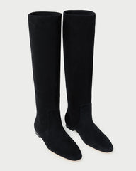 Loeffler Randall / Lillian Black Suede Tall Boot