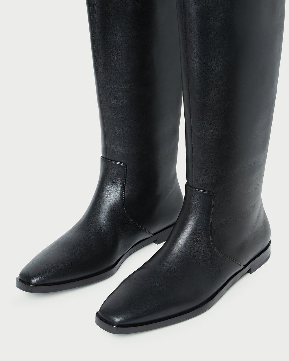 Loeffler Randall / Tilly Black Leather Tall Boot