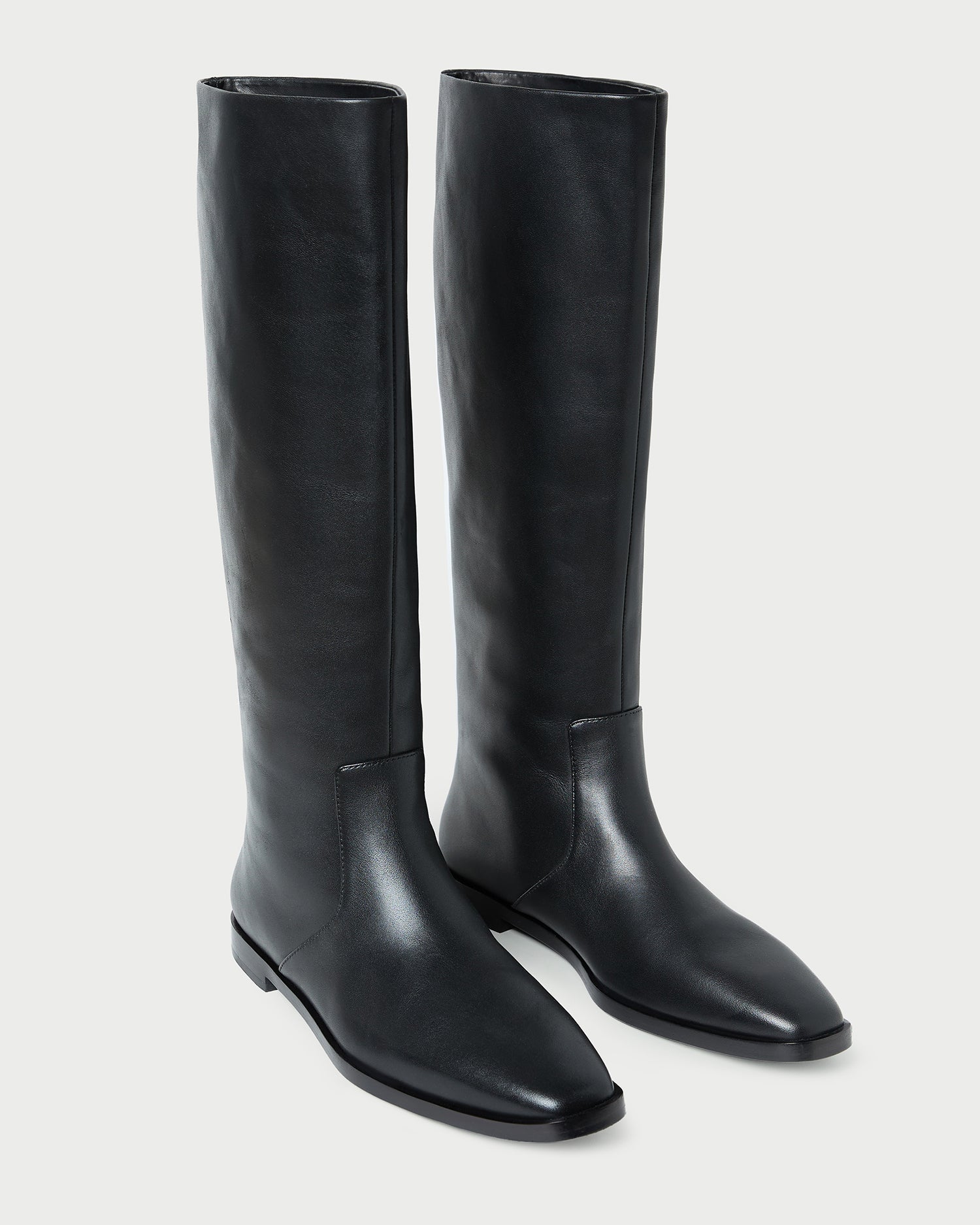 Loeffler Randall / Tilly Black Leather Tall Boot