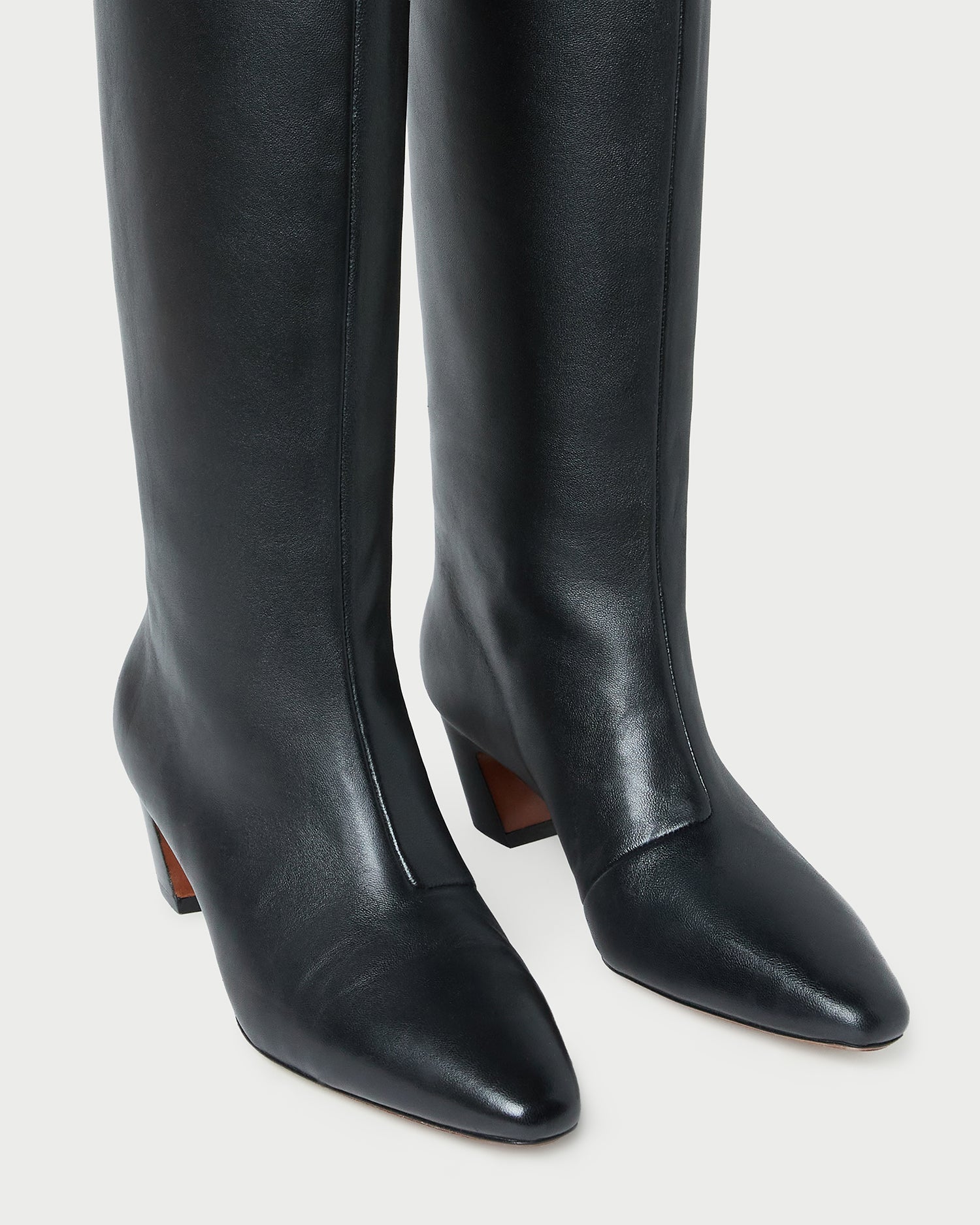 Loeffler Randall / Marley Black Leather Tall Boot