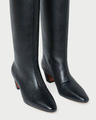 Loeffler Randall / Marley Black Leather Tall Boot