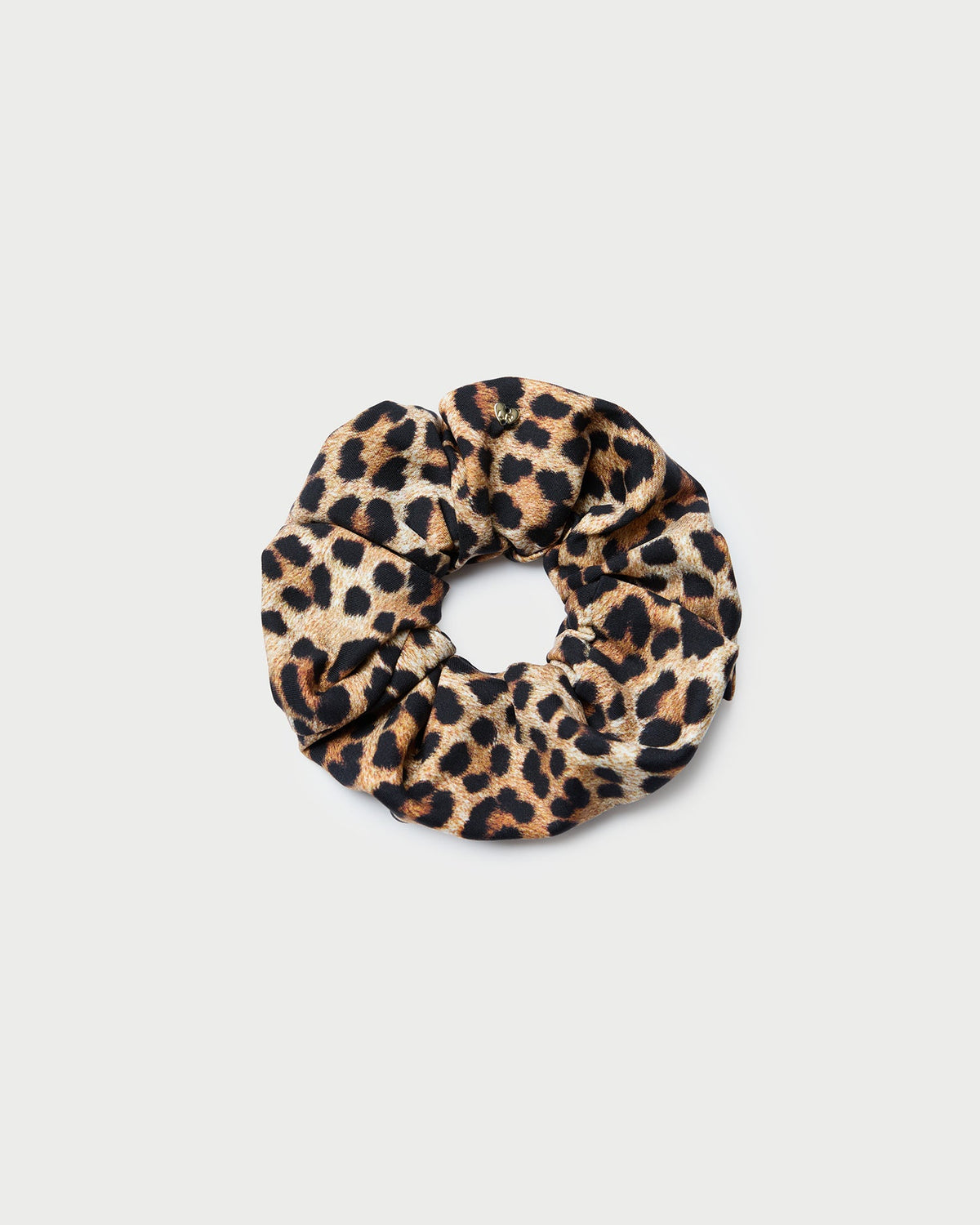 Loeffler Randall / Astrid Leopard Jersey Scrunchie