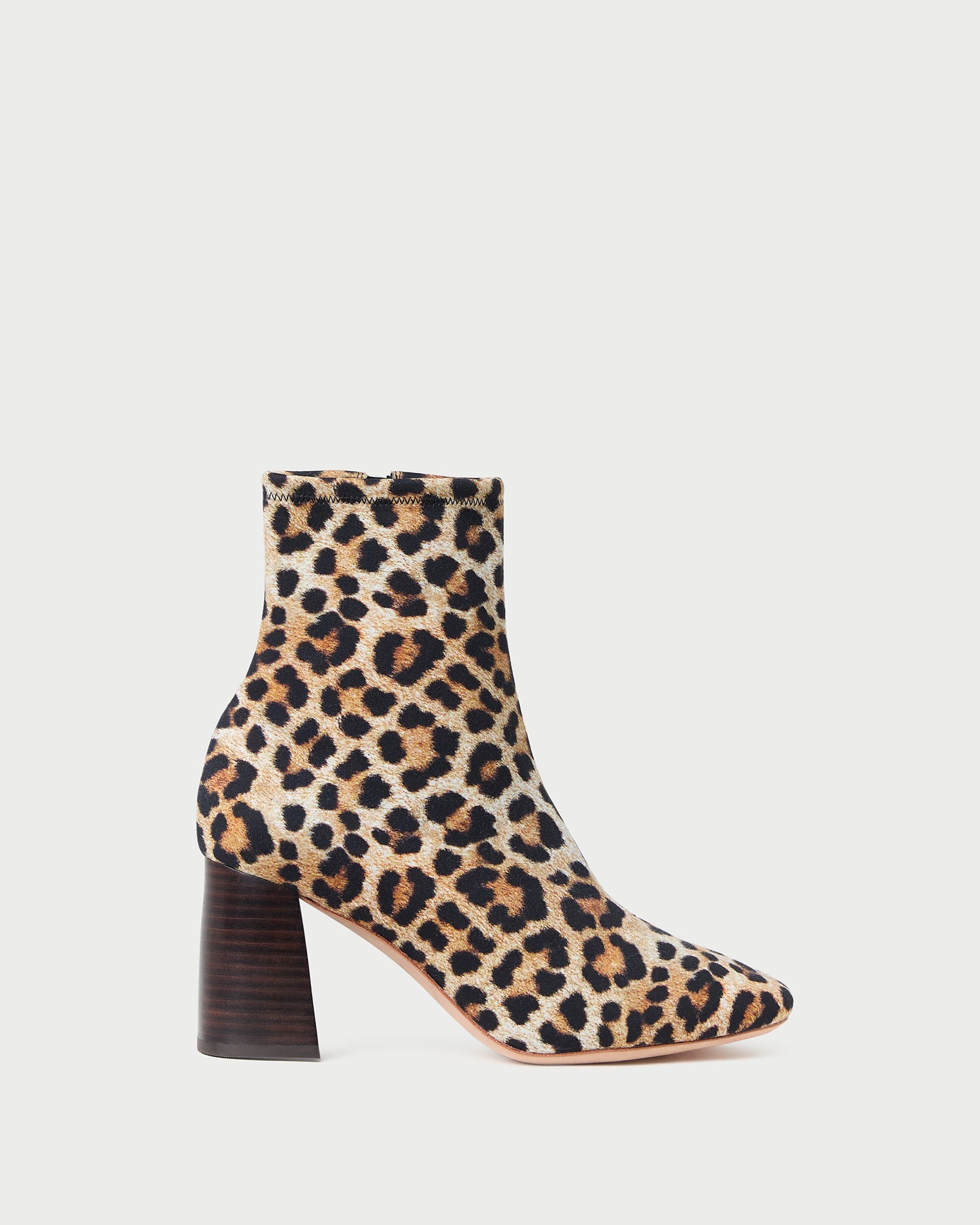Loeffler Randall / Elise Leopard Jersey Ankle Boot