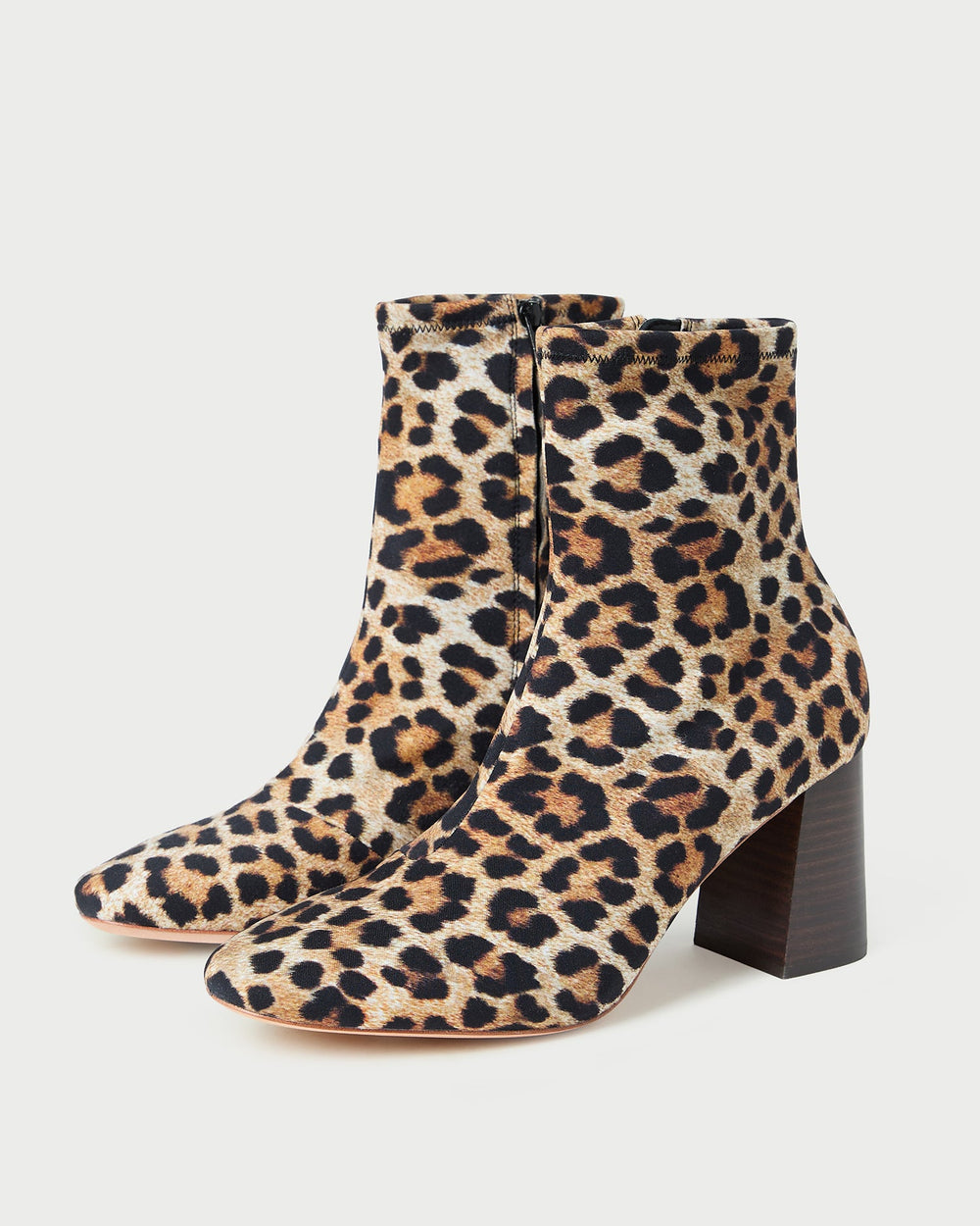 Loeffler Randall / Elise Leopard Jersey Ankle Boot