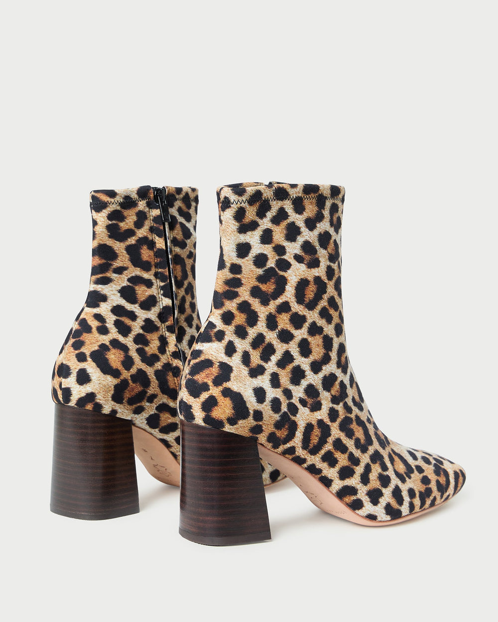 Loeffler Randall / Elise Leopard Jersey Ankle Boot